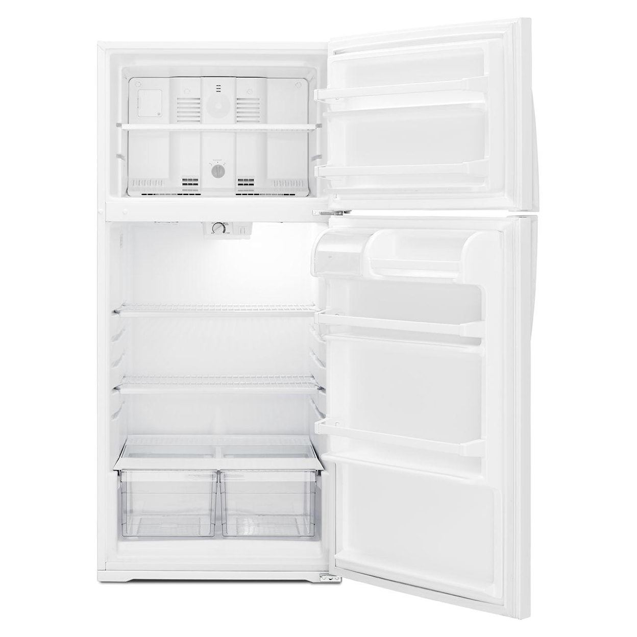 Whirlpool Top Mount Refrigerators 16 Cu. Ft. Top-Freezer Refrigerator