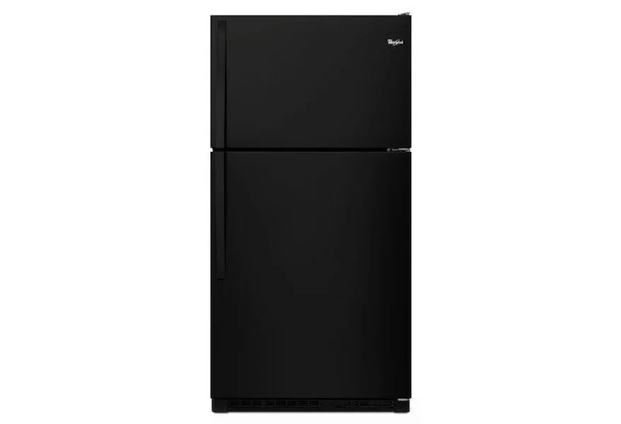 Top Mount Refrigerators 21 Cu. Ft. Top-Freezer Refrigerator by Whirlpool at Sam's Appliance & Furniture