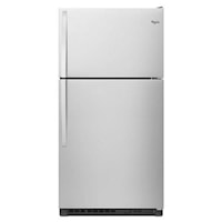 21 Cu. Ft. Top-Freezer Refrigerator with Optional EZ Connect Icemaker Kit