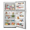 Whirlpool Top Mount Refrigerators 21 Cu. Ft. Top-Freezer Refrigerator