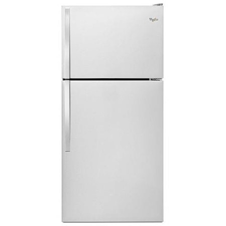 18 cu. ft., 30-Inch Top-Freezer Refrigerator with Factory-Installed Icemaker - 18 cu. ft.