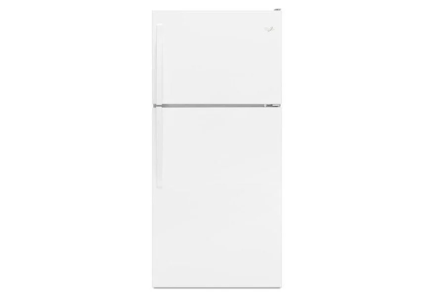 Top Mount Refrigerators 18 Cu. Ft. Top-Freezer Refrigerator by Whirlpool at Furniture Fair - North Carolina