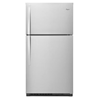 Energy Star® 21.3 cu. ft., 33-Inch Wide Top-Freezer Refrigerator with Optional EZ Connect Icemaker Kit