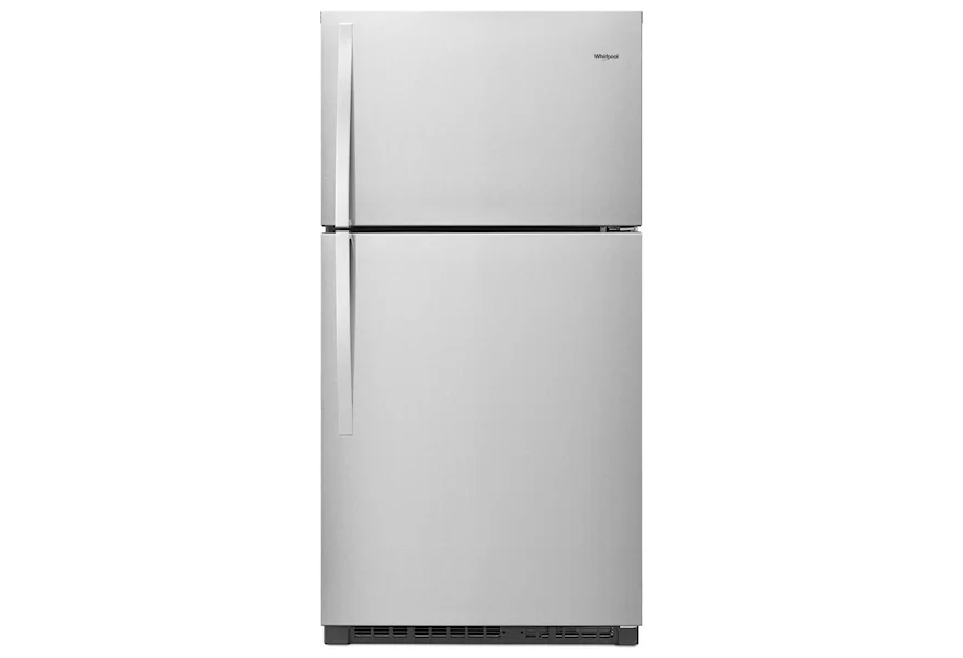 Top Mount Refrigerators 21.3 cu. ft., 33-In Top-Freezer Refrigerator by Whirlpool at Furniture and ApplianceMart