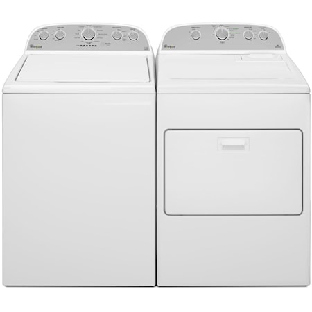 Top Load Washer and Electric Dryer Set