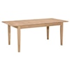 Whitewood Dining - Tables Butterfly Leaf Extension Table w/ Shaker Leg