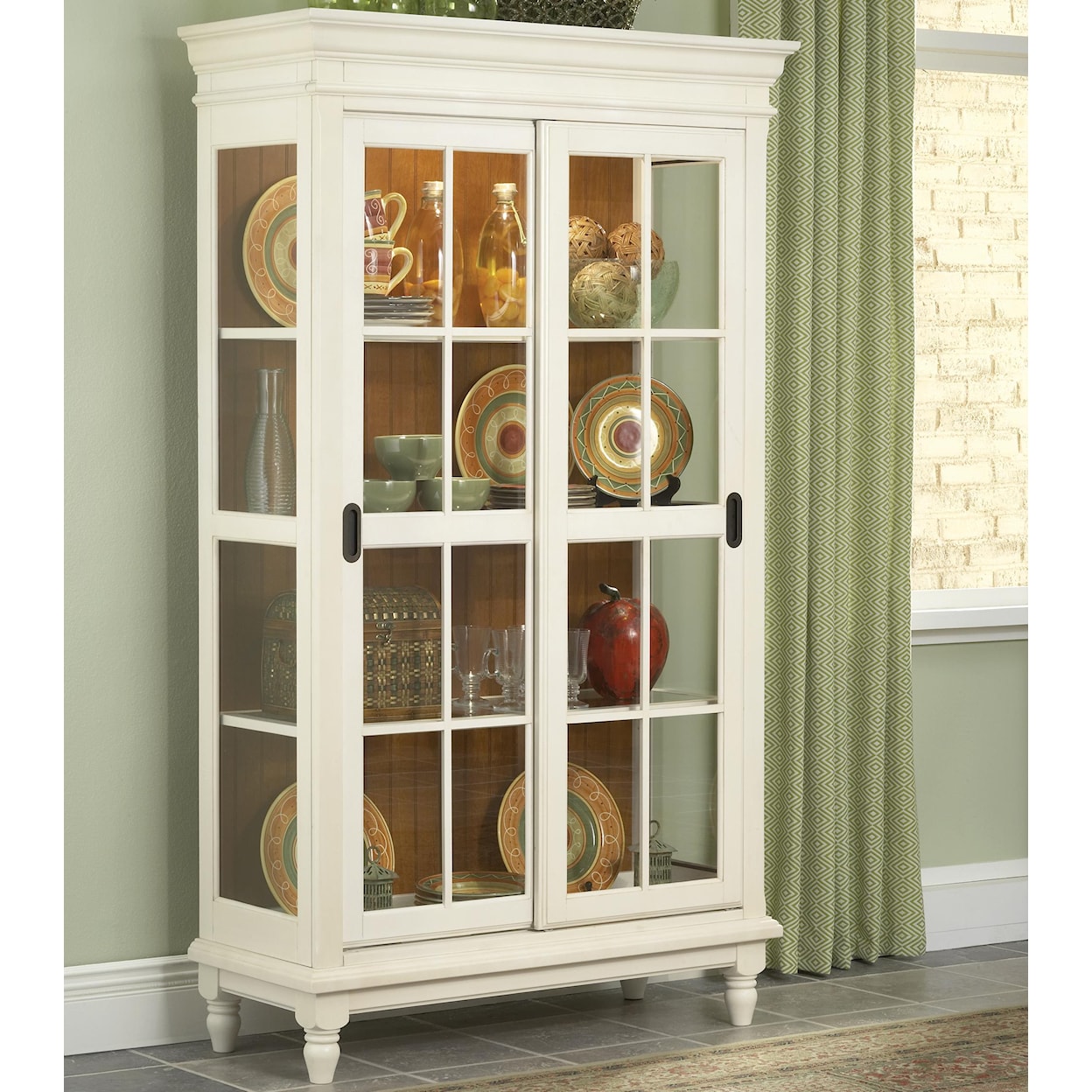 Whitewood Dining Room Pieces Curio Cabinet