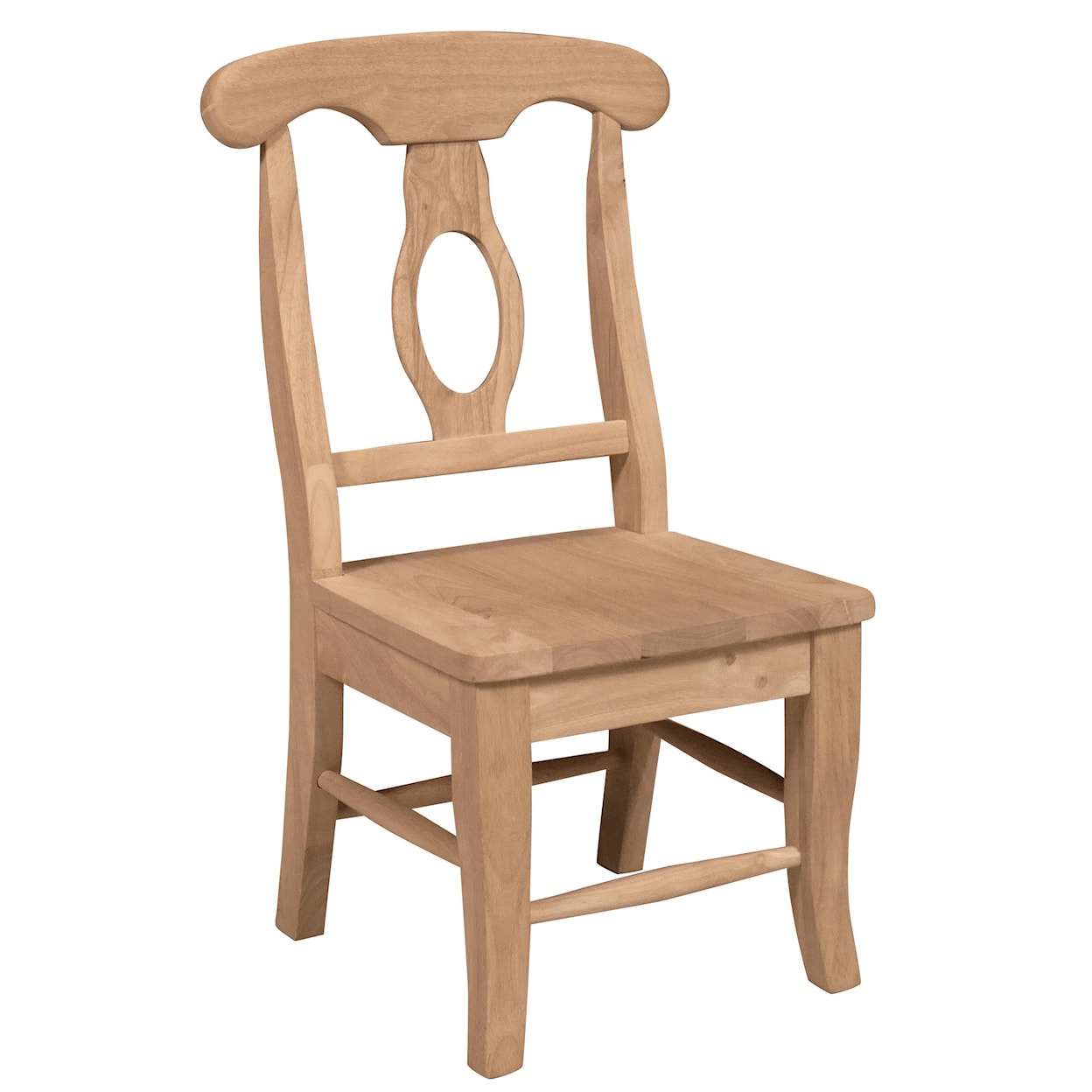 Whitewood Juvenile Child's Empire Chair