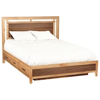 Queen Panel Bed