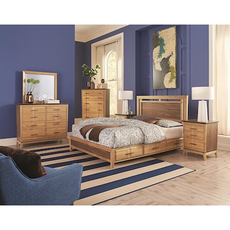 Queen Platform Bedroom