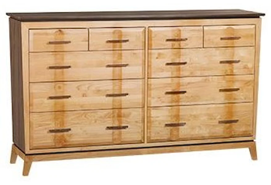 Addison Dresser by Whittier Wood at Crowley Furniture & Mattress