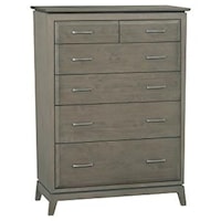 Contemporary 6-Drawer Chest