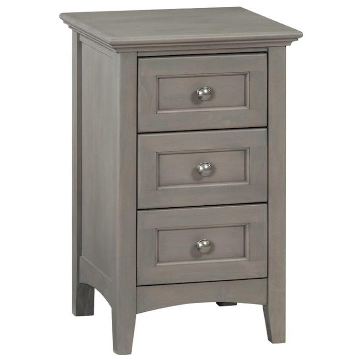 Whittier Wood McKenzie Cafe  Small Nightstand