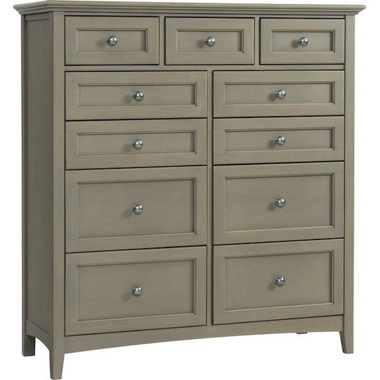 Whittier Wood McKenzie Cafe  11 Drawer Dresser