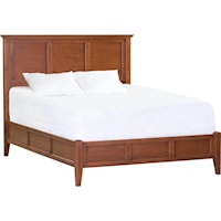 King Platform Bed with Headboard