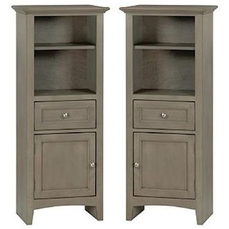Bookcase Piers 2-Pack