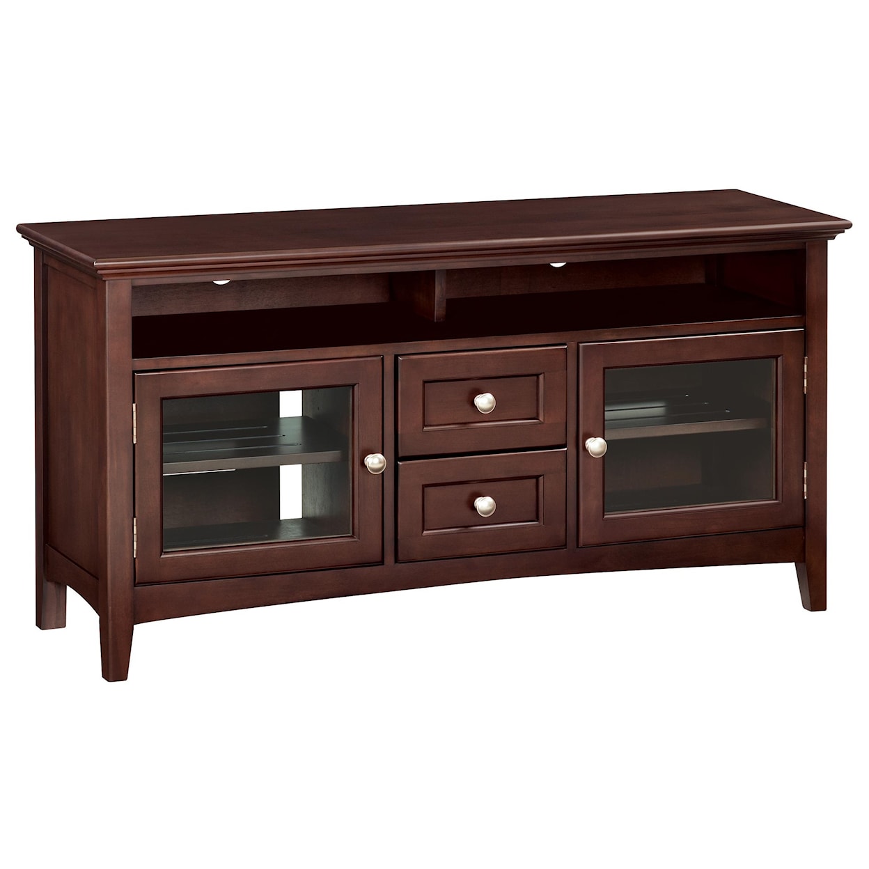 Whittier Wood McKenzie. 54" Media Console