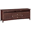 Whittier Wood McKenzie Cafe  74" TV Console