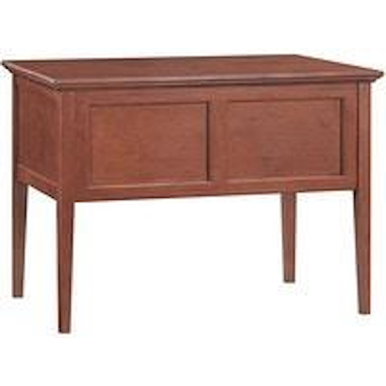 Whittier Wood McKenzie Glazed Cherry 3-Drawer Desk