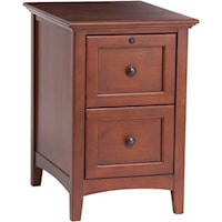 2 Drawer File Cabinet with Lock