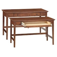 Writing Desk with Drop Front Drawer