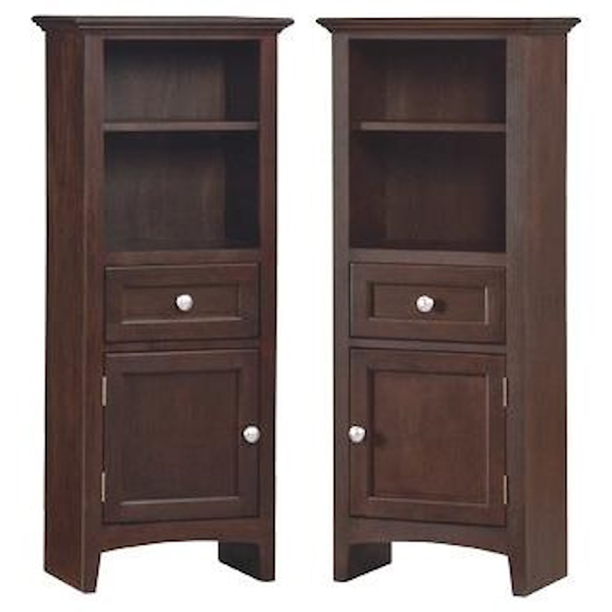 Whittier Wood McKenzie. Bookcase Piers 2-Pack