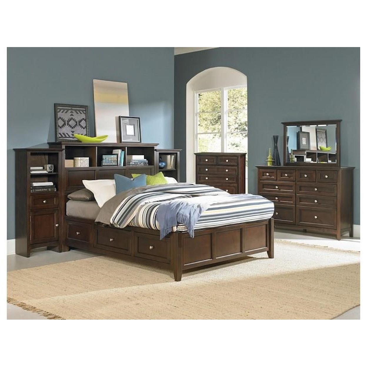 Whittier Wood    9 Drawer Dresser