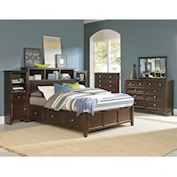 Queen Pedestal Bedroom Group