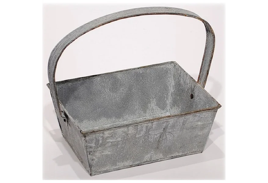 Accents Zinc Square w/Handle by Will's Company at H & F Home Furnishings