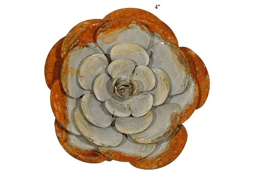 Accents Garden Rose Magnet - 4" by Will's Company at H & F Home Furnishings