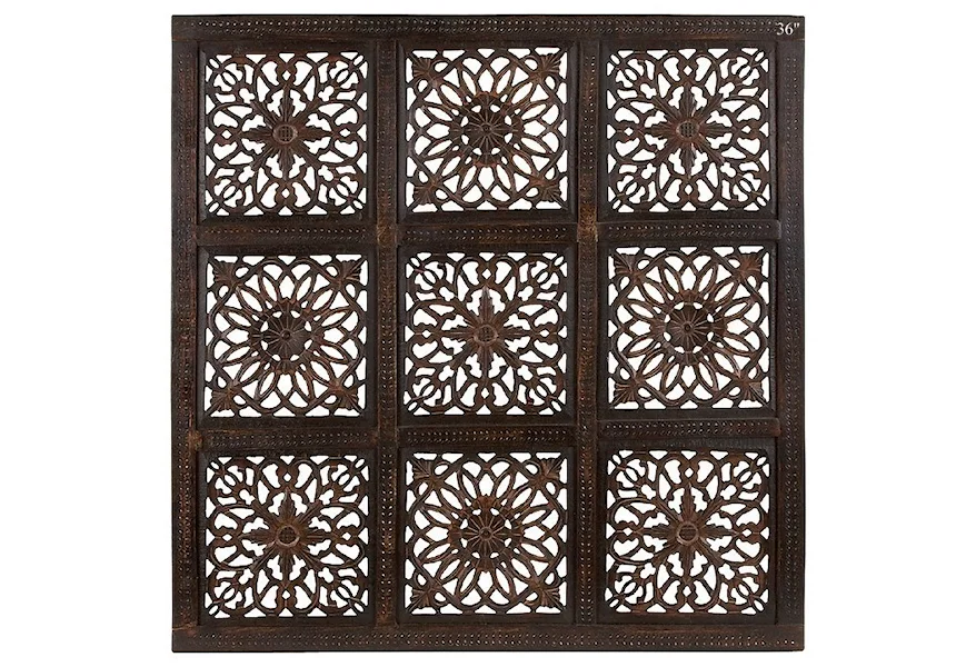 Accents Wood Wall Panel 36"x 36" by Will's Company at H & F Home Furnishings
