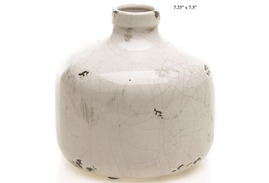 Accents Charleston Jug - 7.25" x 7.5" by Will's Company at H & F Home Furnishings