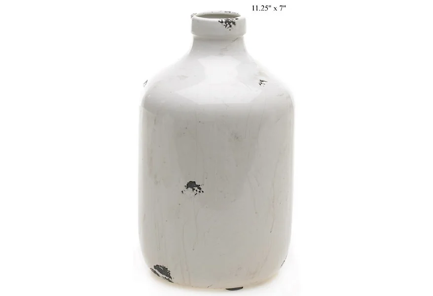Accents Charleston Jug - 11.25" x 7" by Will's Company at H & F Home Furnishings