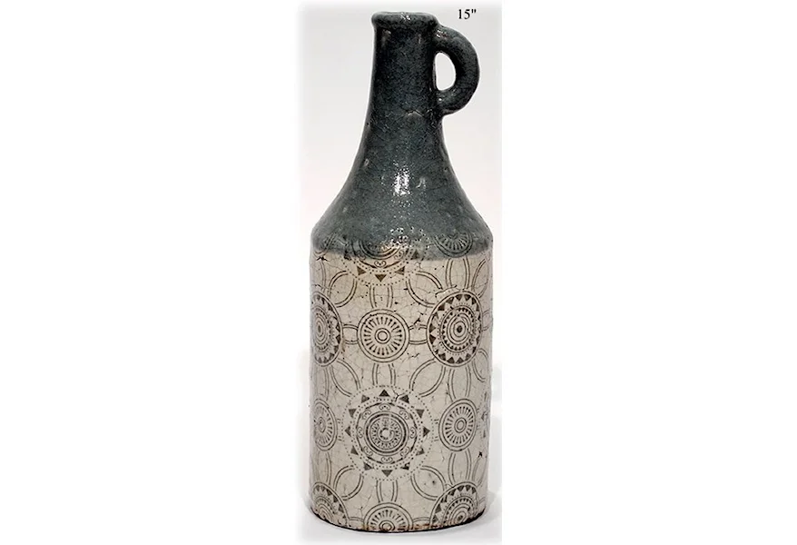 Accents Terracotta Jug - 15" by Will's Company at H & F Home Furnishings