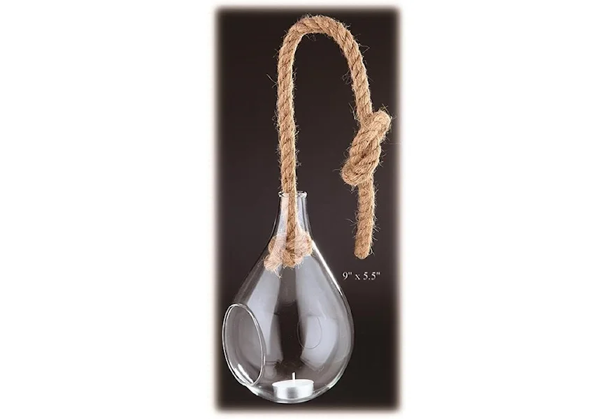 Accents Hanging Teardrop Bubble - 9" by Will's Company at H & F Home Furnishings