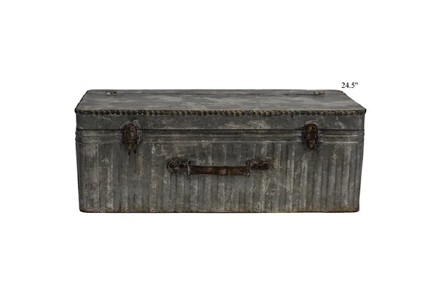 Accents Vintage Suitcase Shelf - 24.5" by Will's Company at H & F Home Furnishings