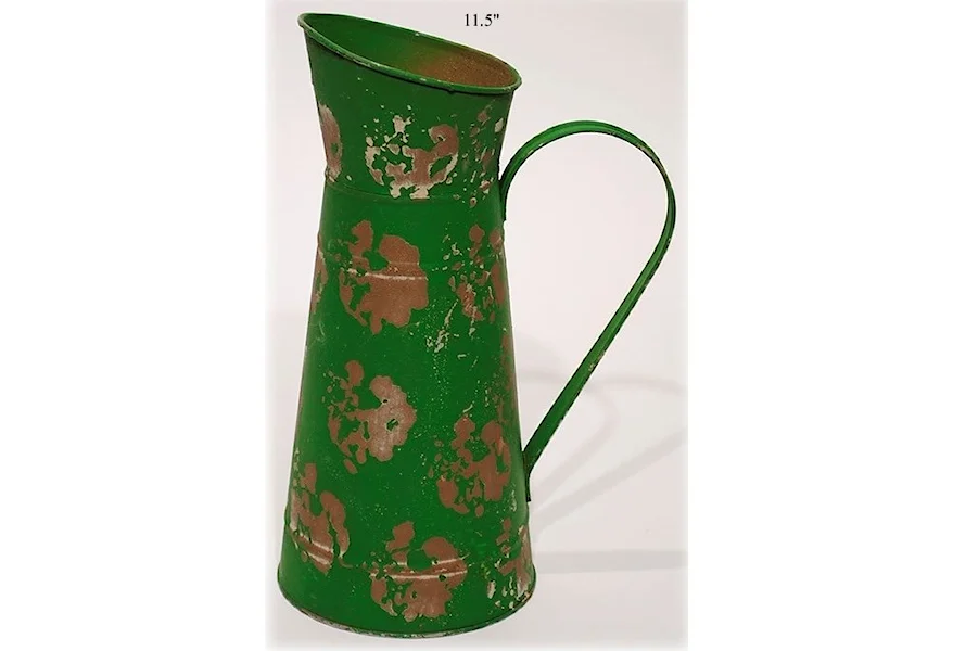 Accents Vintage Style Pitcher - 11.5" by Will's Company at H & F Home Furnishings