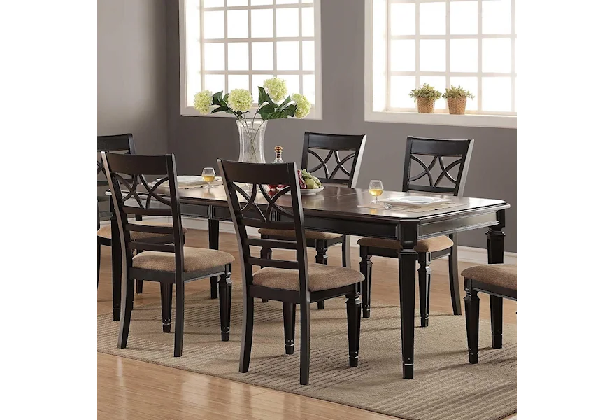 Arlington Leg Table by Winners Only at Belpre Furniture