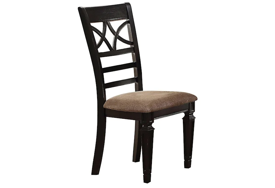 Arlington X Back Side Chair by Winners Only at Fashion Furniture