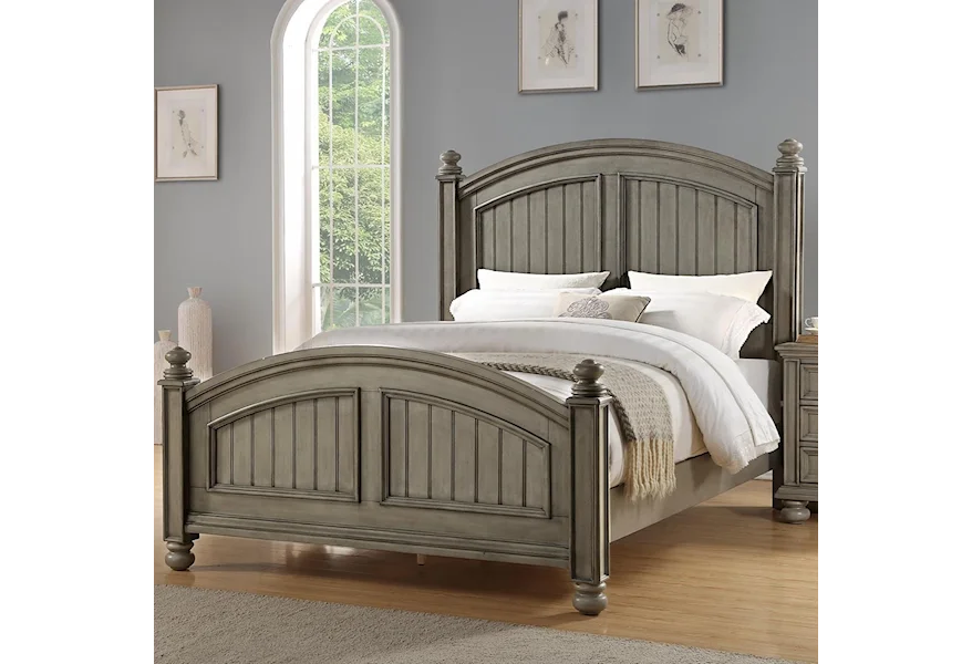 Barnwell King Panel Bed by Winners Only at Reeds Furniture