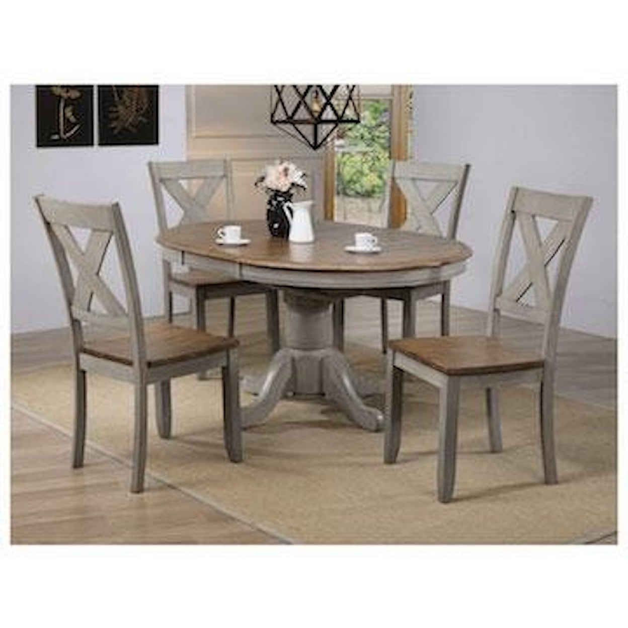 Winners Only Barnwell Table & 4 Chairs