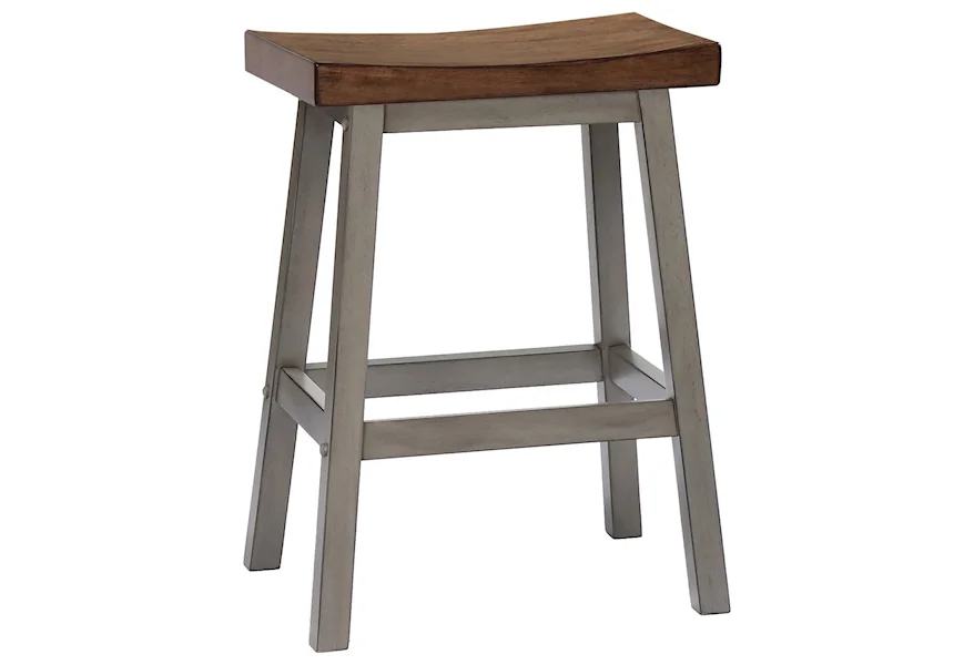 Barnwell Counter Height Stool by Winners Only at Belpre Furniture