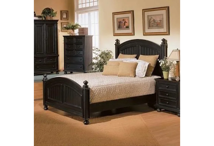Cape Cod  Panel California King Bed by Winners Only at Reeds Furniture