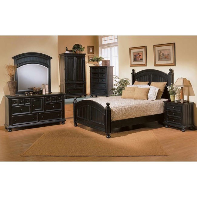 Panel King Bed