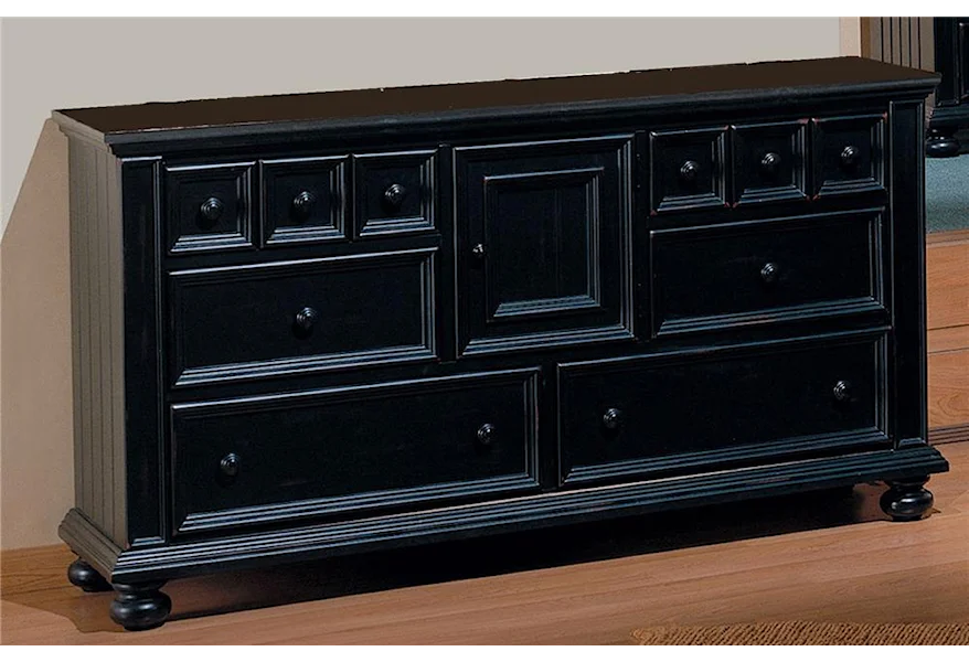 Cape Cod  Six Drawer Dresser by Winners Only at Mueller Furniture