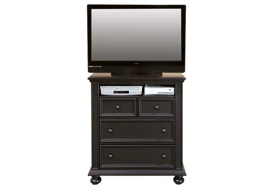 Cape Cod  3-Drawer TV Chest by Winners Only at Reeds Furniture