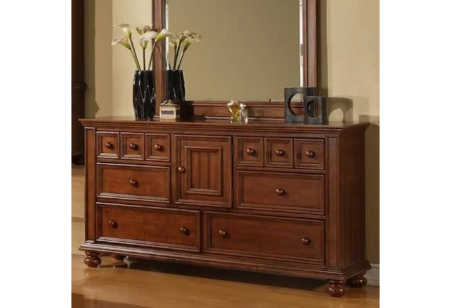 Cape Cod Six Drawer Dresser by Winners Only at Mueller Furniture