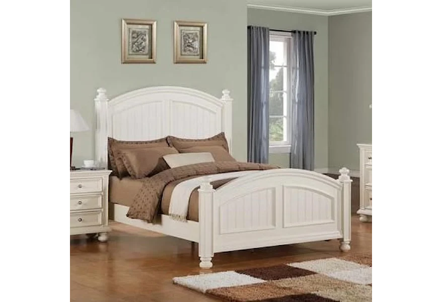 Cape Cod  Panel Full Bed by Winners Only at Reeds Furniture