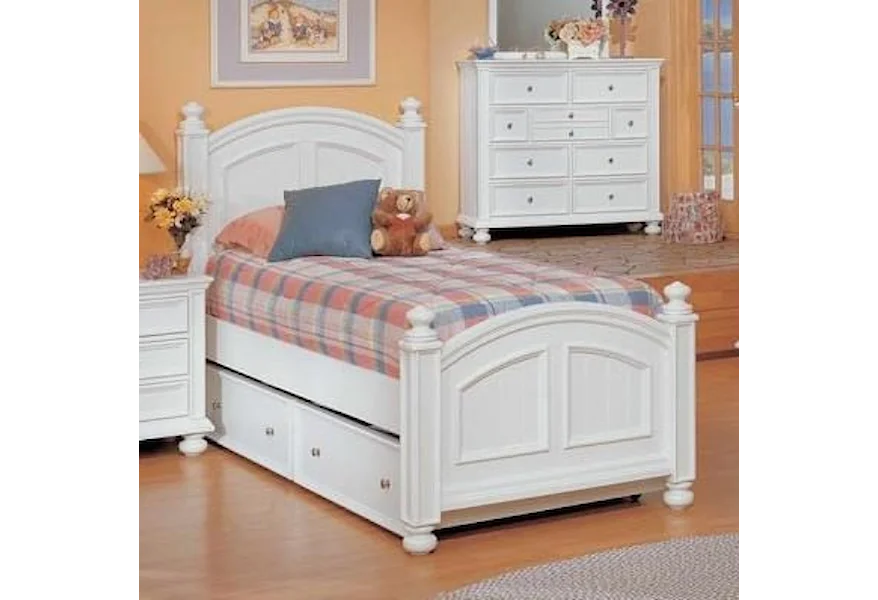 Cape Cod  Panel Full Bed by Winners Only at Mueller Furniture