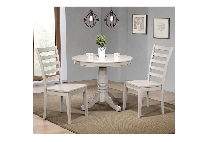 Carmel 3 Piece Table Set by Winners Only at Reeds Furniture